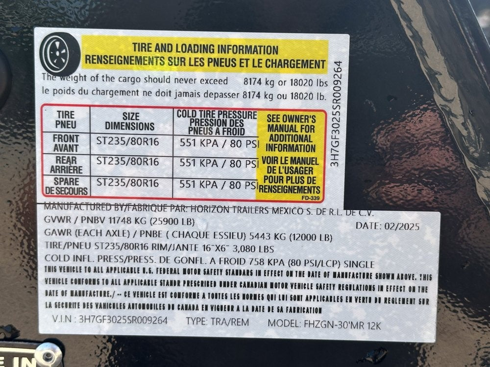 30' FHZ Gooseneck Deckover (2) 12K Axles Mega Ramps 25.9 GVWR - Heavy Duty Deckover/DO 12K MR - Stryker Dealership Group