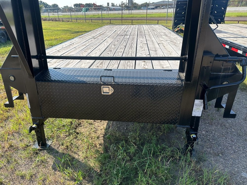 30' HD Gooseneck Mega Ramps 7k Axles - Super Single Deckover/DO 7K MR - Stryker Dealership Group