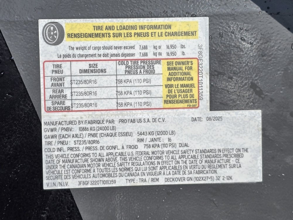 32' DKO Gooseneck Deckover 27' + 5' Mega Ramps (2) 12K Axles - Dual Wheel Deckover/DO 12K MR - Stryker Dealership Group