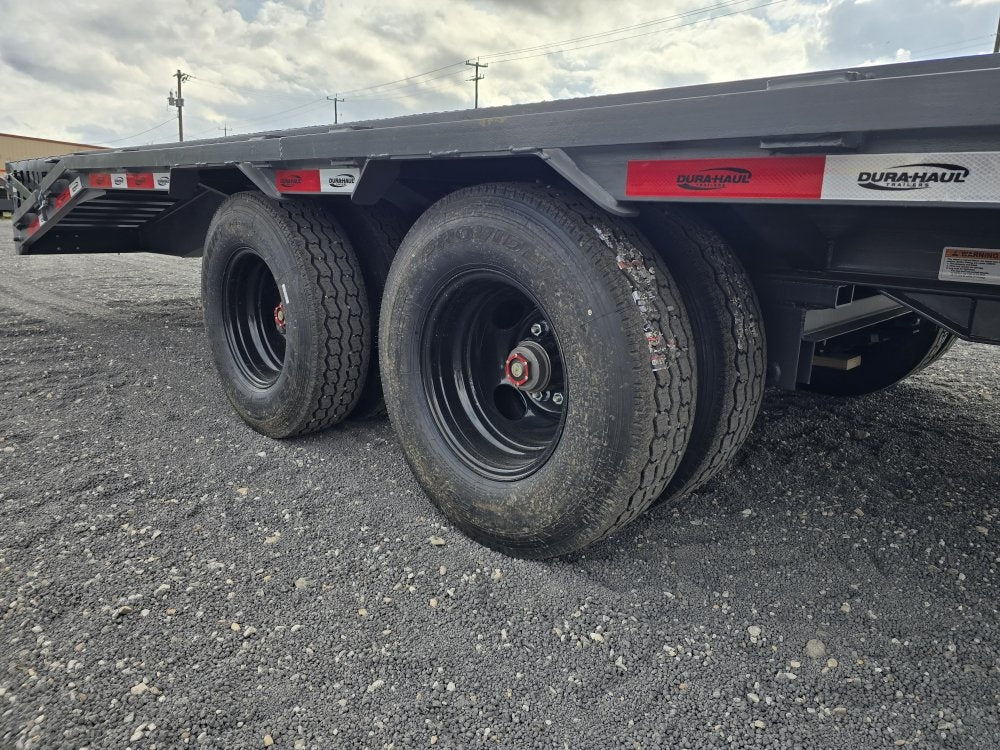 32' DKO Gooseneck Deckover 27' + 5' Mega Ramps (2) 12K Axles - Dual Wheel Deckover/DO 12K MR - Stryker Dealership Group