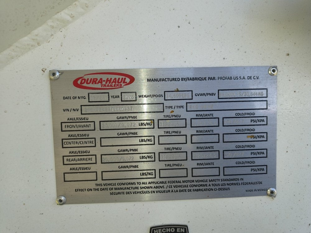 32" ELD End Dump AR450 Steel Hutch H-900 Suspension - Semi-Trailers/Semi-Trailers - Stryker Dealership Group