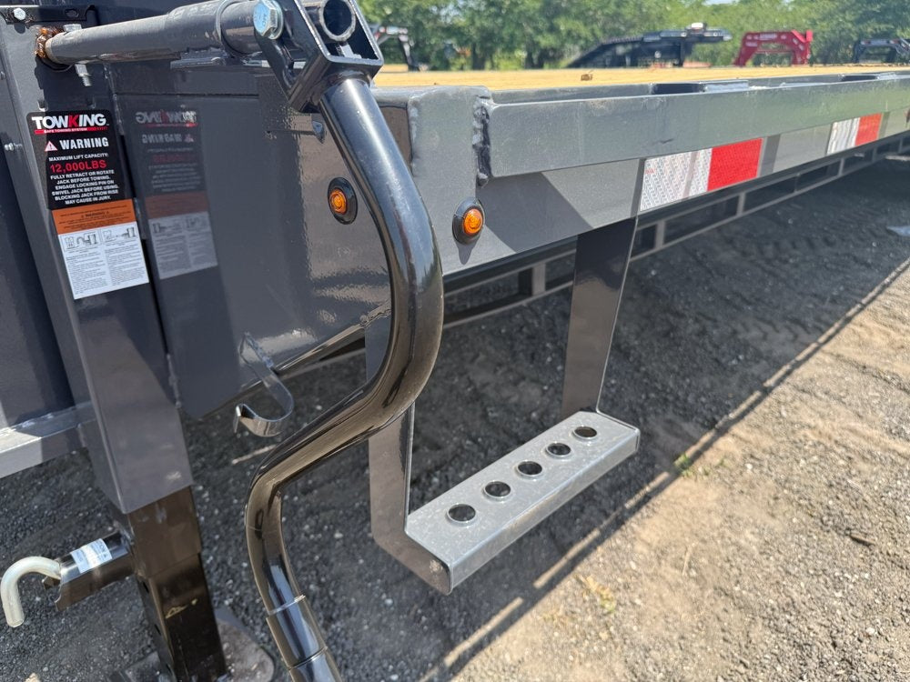 32' FD Gooseneck Mega Ramps 12k Axles Rhino Ramps - Dual Wheel Deckover/DO 12K MR - Stryker Dealership Group