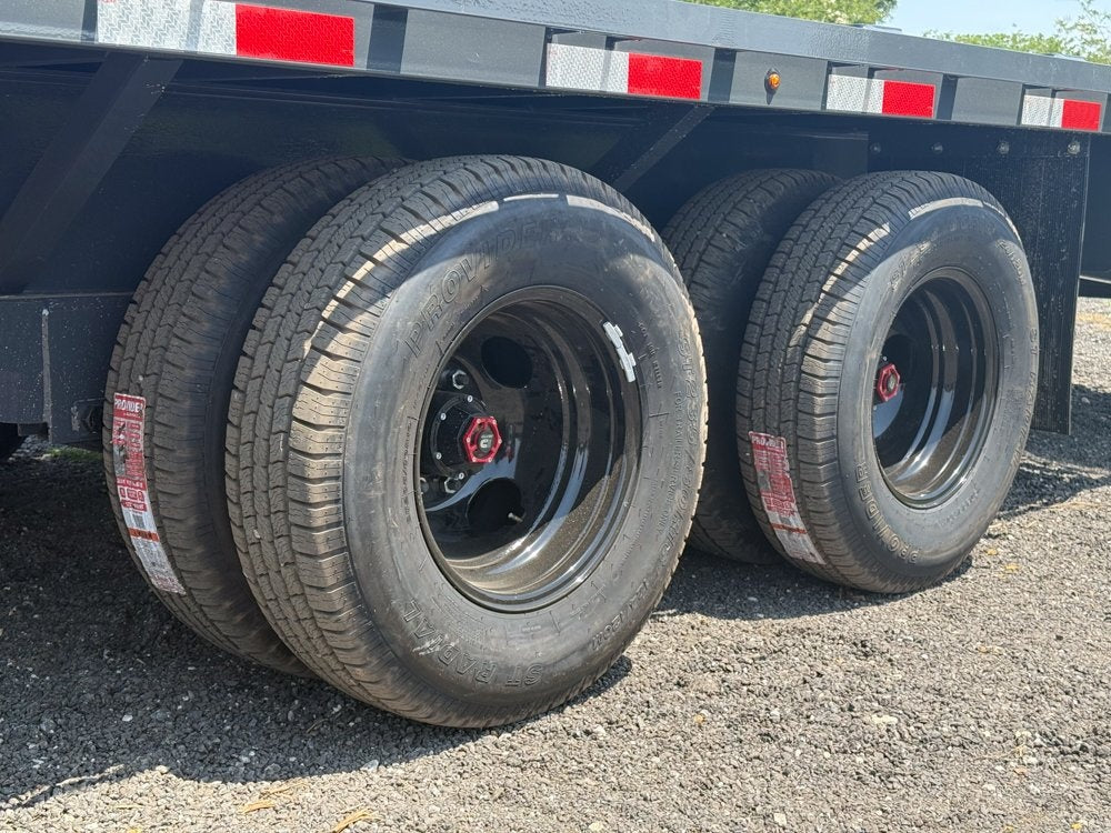 32' FD Gooseneck Mega Ramps 12k Axles Rhino Ramps - Dual Wheel Deckover/DO 12K MR - Stryker Dealership Group