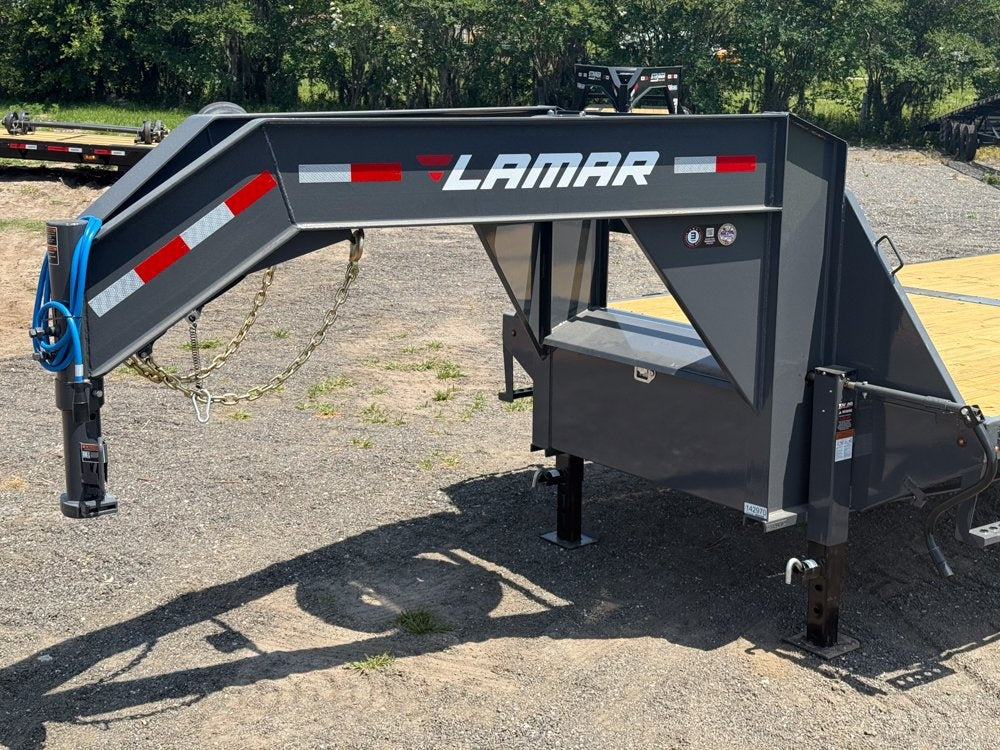 32' FD Gooseneck Mega Ramps 12k Axles Rhino Ramps - Dual Wheel Deckover/DO 12K MR - Stryker Dealership Group