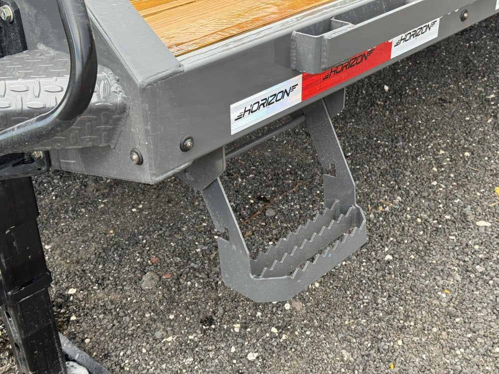 32' FHZ Gooseneck Deckover w/ Mega Ramps (2) 12K Axles - Heavy Duty Deckover/DO 12K MR - Stryker Dealership Group