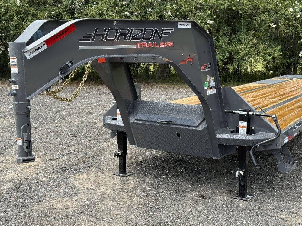 32' FHZ Gooseneck Deckover w/ Mega Ramps (2) 12K Axles - Heavy Duty Deckover/DO 12K MR - Stryker Dealership Group