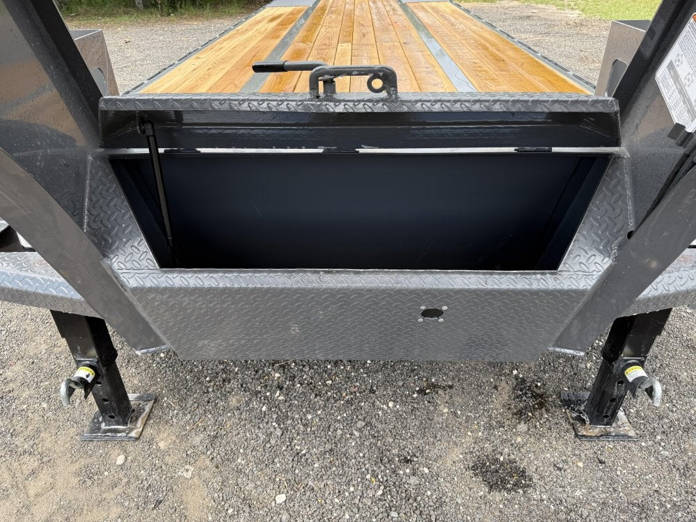 32' FHZ Gooseneck Deckover w/ Mega Ramps (2) 12K Axles - Heavy Duty Deckover/DO 12K MR - Stryker Dealership Group