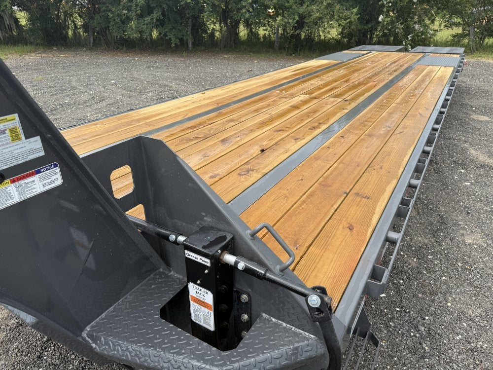 32' FHZ Gooseneck Deckover w/ Mega Ramps (2) 12K Axles - Heavy Duty Deckover/DO 12K MR - Stryker Dealership Group