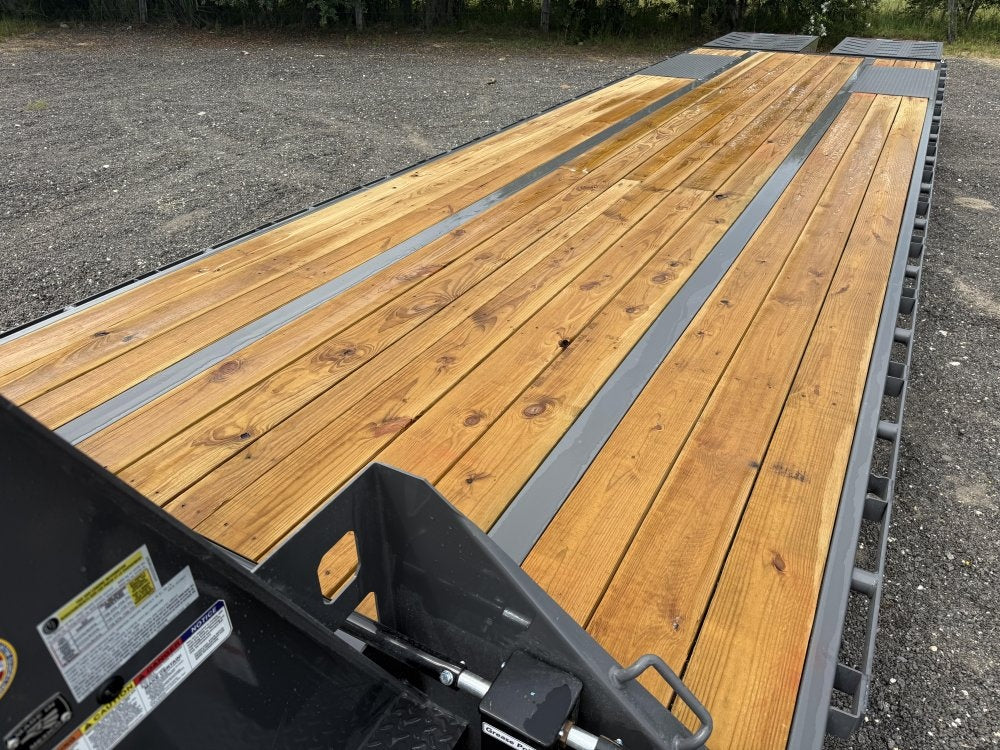 32' FHZ Gooseneck Deckover w/ Mega Ramps (2) 12K Axles - Heavy Duty Deckover/DO 12K MR - Stryker Dealership Group