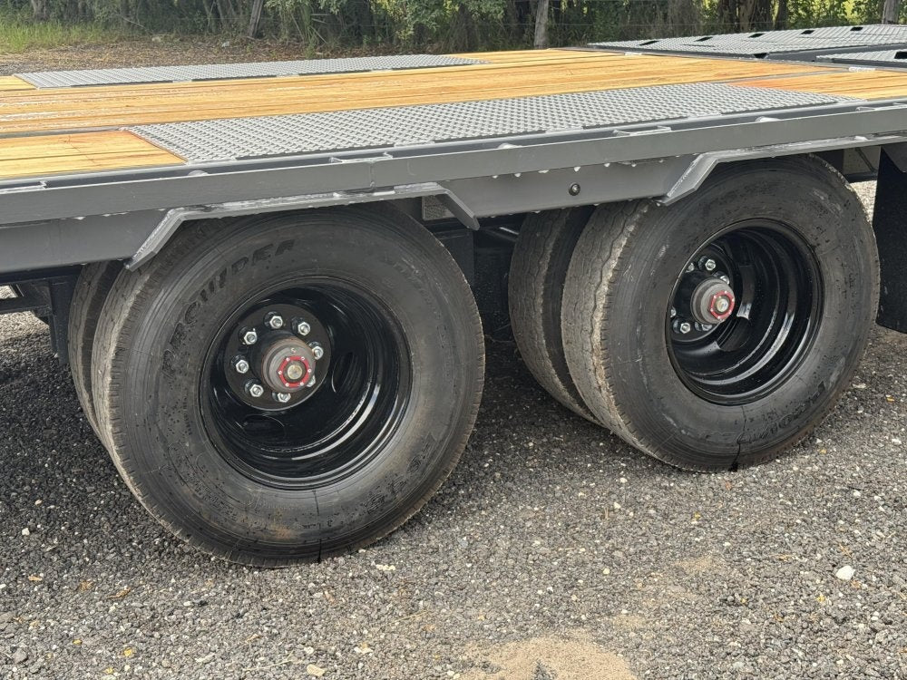 32' FHZ Gooseneck Deckover w/ Mega Ramps (2) 12K Axles - Heavy Duty Deckover/DO 12K MR - Stryker Dealership Group