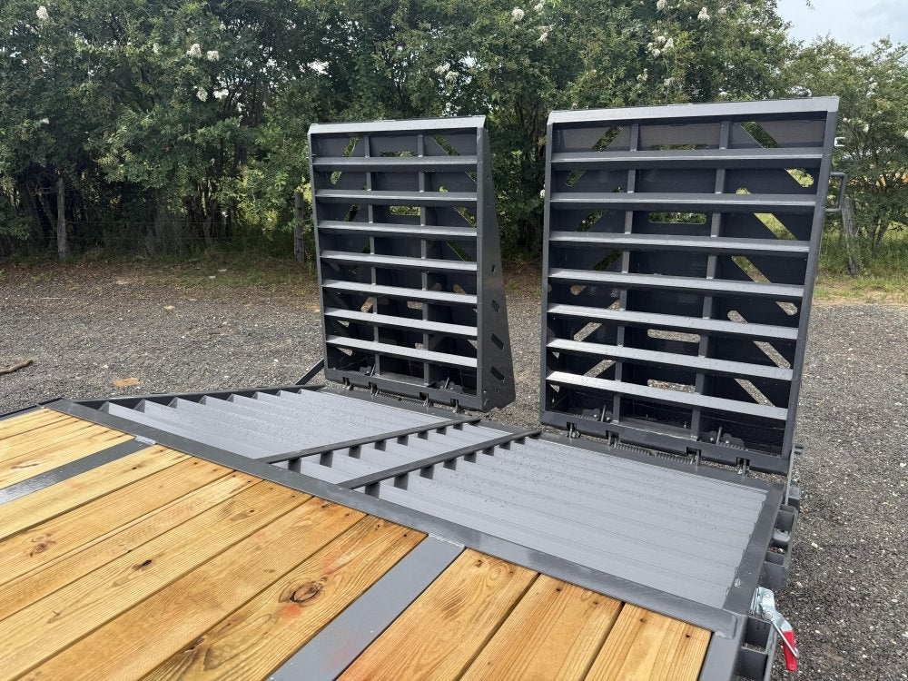 32' FHZ Gooseneck Deckover w/ Mega Ramps (2) 12K Axles - Heavy Duty Deckover/DO 12K MR - Stryker Dealership Group