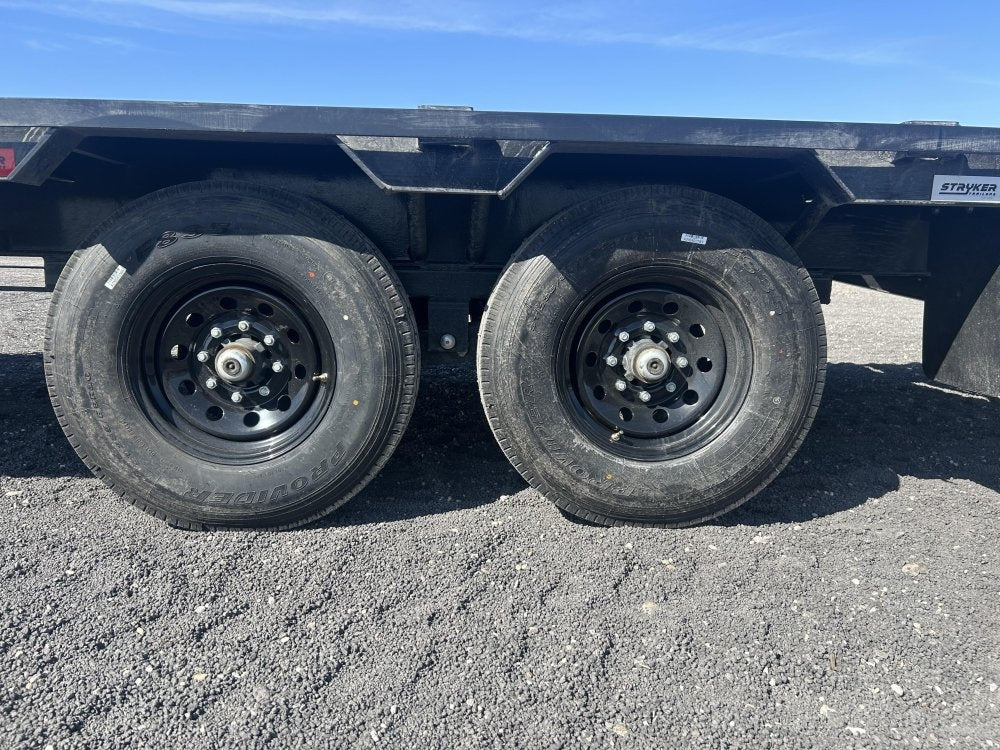 32' Stryker Gooseneck (2) 7K Axles Mega Ramps 14 ply Tires - Hotshot Non-CDL - DO 7K MR - Stryker Dealership Group