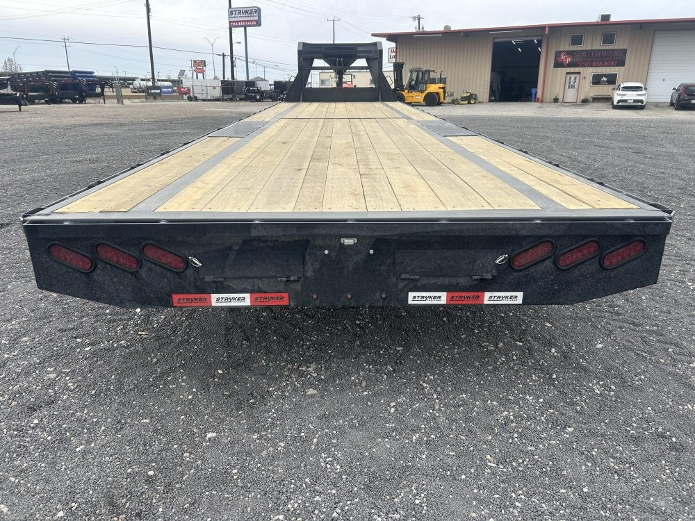 32' Stryker Gooseneck Deckover Trailer Straight Deck - (2) 7K Axles - Hotshot Non-CDL - DO 7K SD - Stryker Dealership Group