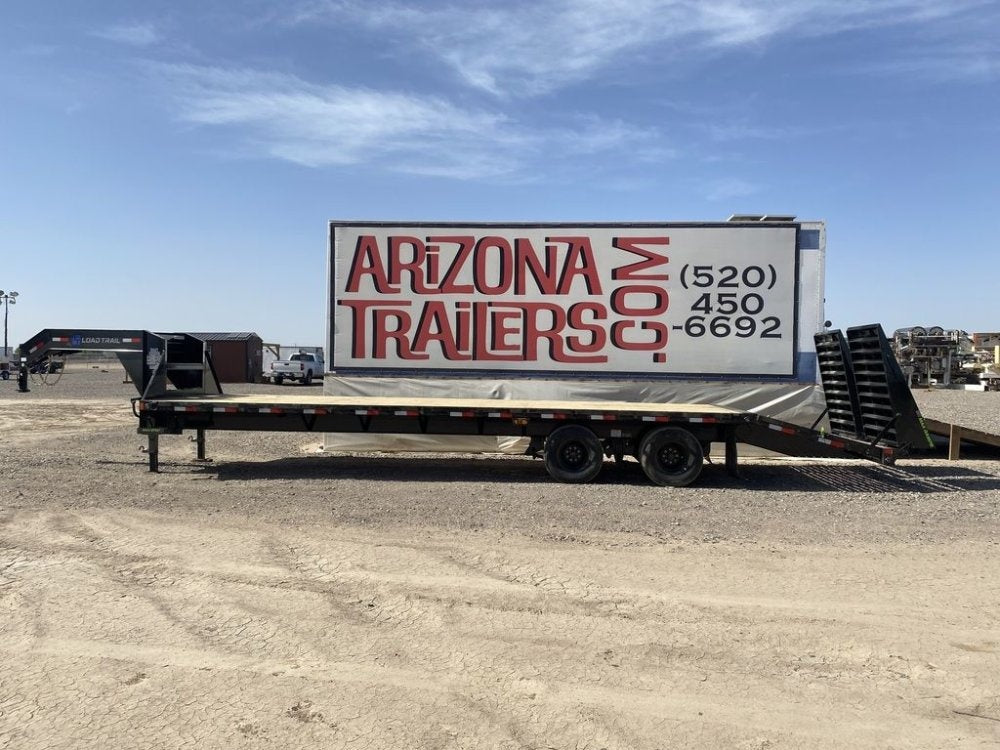 32' Tandem Dually Axle Gooseneck Equipment Hauler Trailer - DO 10K MR DW - Stryker Dealership Group