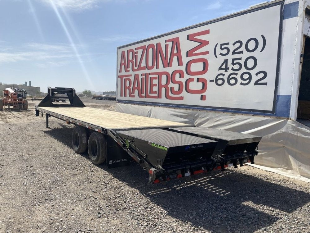 32' Tandem Dually Axle Gooseneck Equipment Hauler Trailer - DO 10K MR DW - Stryker Dealership Group