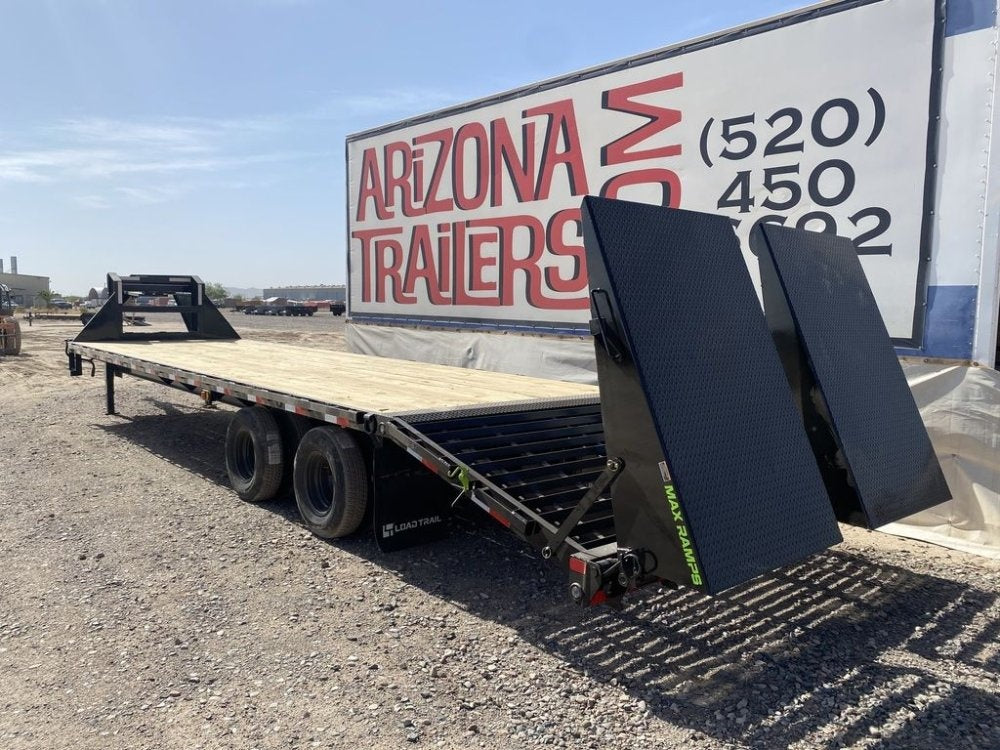 32' Tandem Dually Axle Gooseneck Equipment Hauler Trailer - DO 10K MR DW - Stryker Dealership Group
