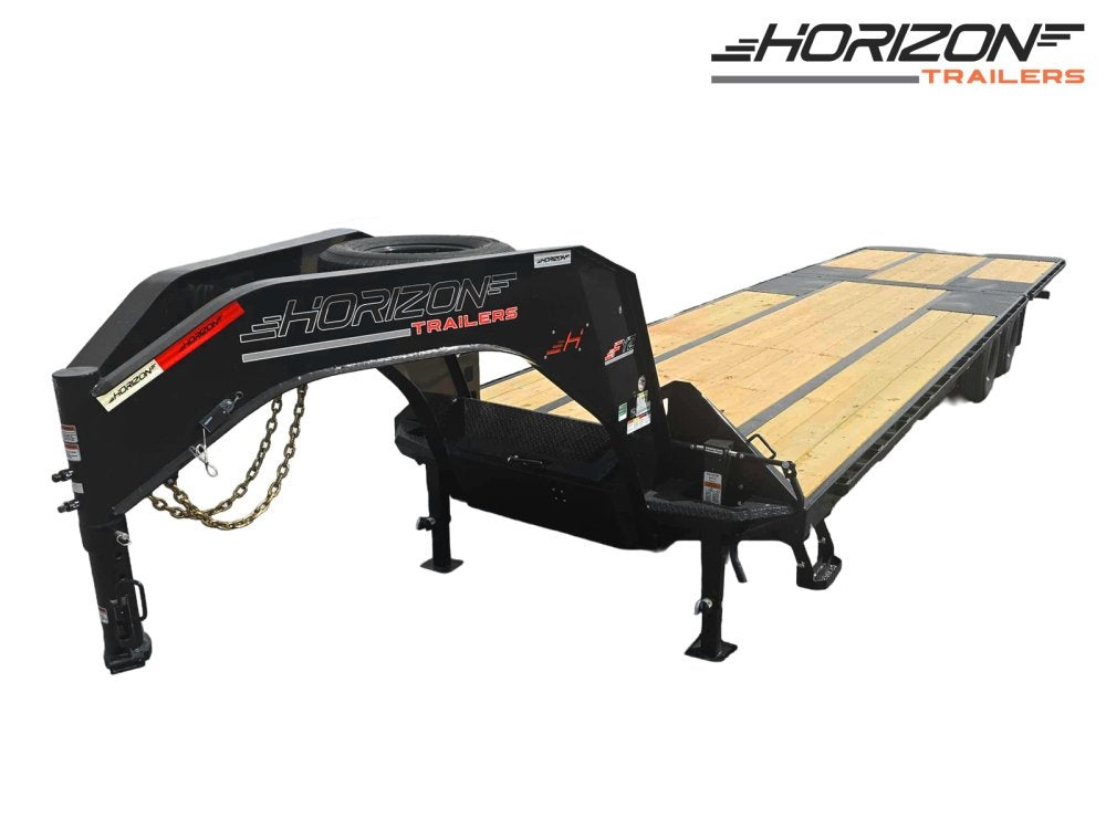 34' FYZ Gooseneck Flat deck Hydraulic Dovetail - Hydraulic Dovetail/Hydraulic Dovetail - Stryker Dealership Group