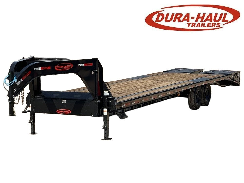 35' DKO Gooseneck Deckover 30'+5' Mega Ramps (2) 8K Axles - Hotshot Non-CDL/DO 8K MR - Stryker Dealership Group