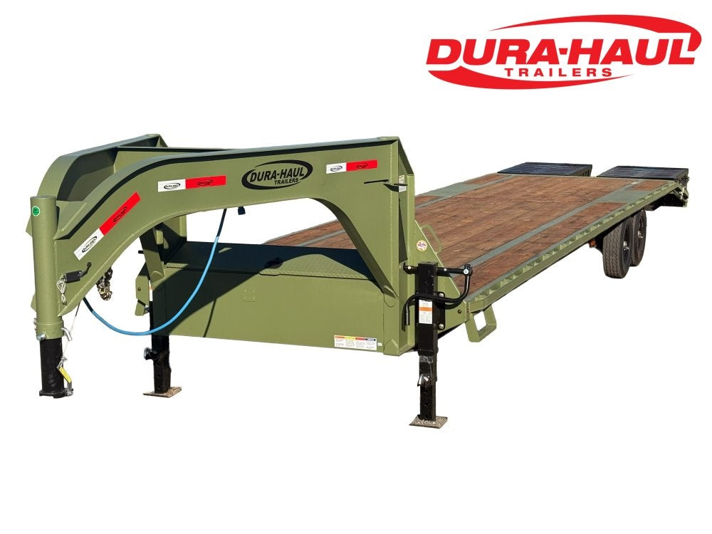 35' DKO Gooseneck Deckover 30'+5' Mega Ramps (2) 8K Axles - Hotshot Non-CDL/DO 8K MR - Stryker Dealership Group