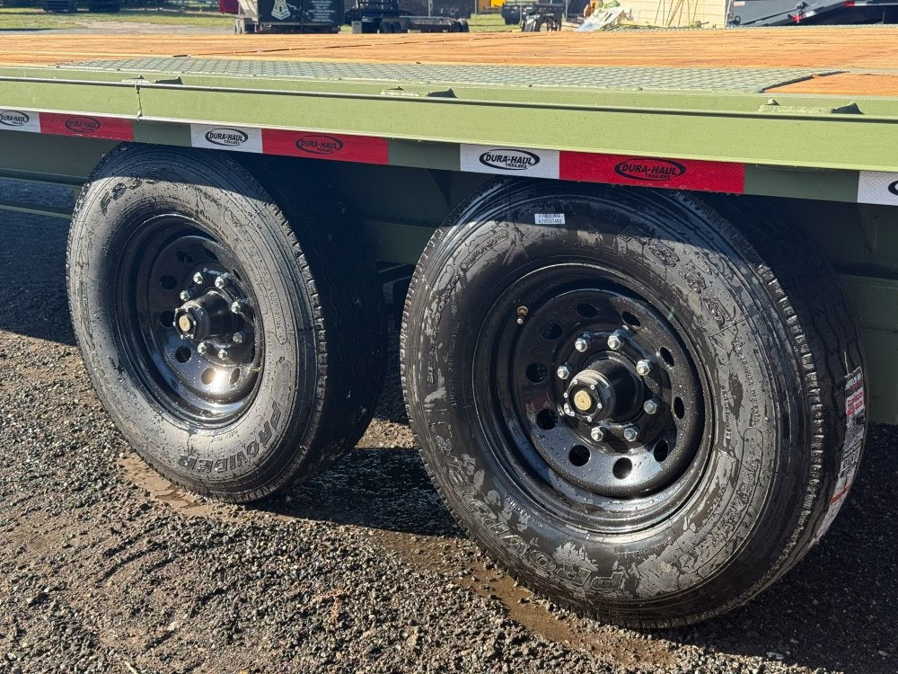 35' DKO Gooseneck Deckover 30'+5' Mega Ramps (2) 8K Axles - Hotshot Non-CDL/DO 8K MR - Stryker Dealership Group