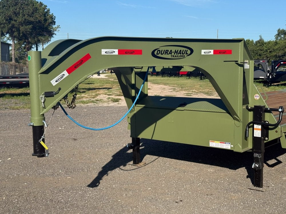 35' DKO Gooseneck Deckover 30'+5' Mega Ramps (2) 8K Axles - Hotshot Non-CDL/DO 8K MR - Stryker Dealership Group