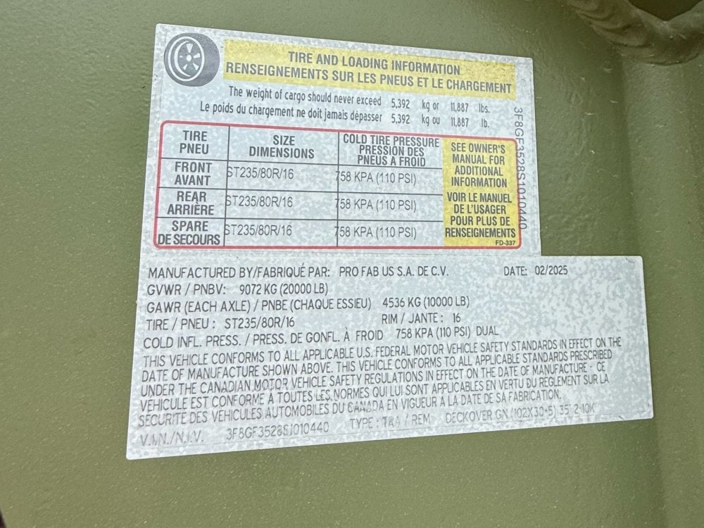 35' DKO Gooseneck Deckover 30' + 5' Mega Ramps (2) 10K Axles - Dual Wheel Deckover/DO 10K MR DW - Stryker Dealership Group