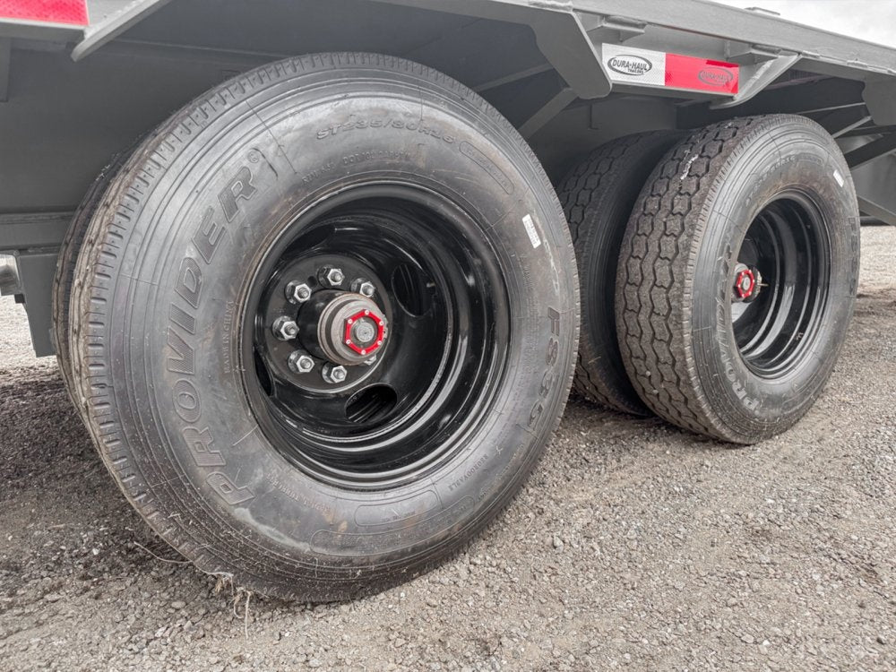 35' DKO Gooseneck Deckover 30' + 5' Mega Ramps (2) 12K Axles - Dual Wheel Deckover/DO 12K MR - Stryker Dealership Group