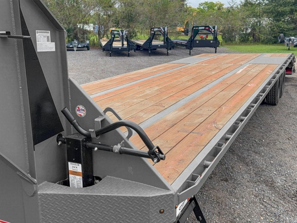 35' DKO Gooseneck Deckover 30' + 5' Mega Ramps (2) 12K Axles - Dual Wheel Deckover/DO 12K MR - Stryker Dealership Group