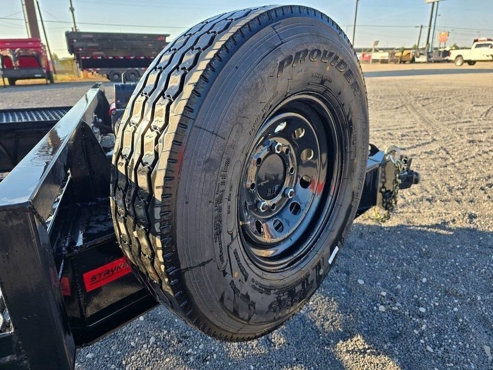 36' Bumper Pull Two Car Trailer (2) 8k Axles - Mesh Deck - 14 ply Tires & Spare - Winch - Truck & Van Trailers/Multi Car Haulers - Stryker Dealership Group