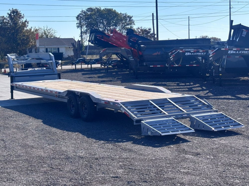 36' EWZ Gooseneck Equipment Hauler 8k Axles - Mega Ramps - Equipment Trailers - Stryker Dealership Group