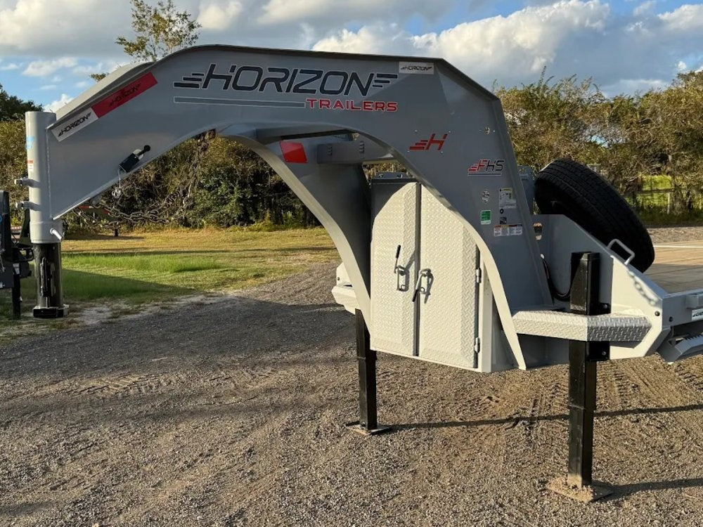 36' FHS Gooseneck Deckover Tilt Trailer - 10k Axles - Hydraulic Jacks - Tilt Trailers/Deckover Tilt - Stryker Dealership Group