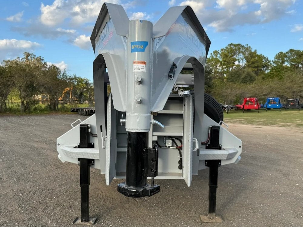 36' FHS Gooseneck Deckover Tilt Trailer - 10k Axles - Hydraulic Jacks - Deckover Tilt/Deckover Tilt - Stryker Dealership Group