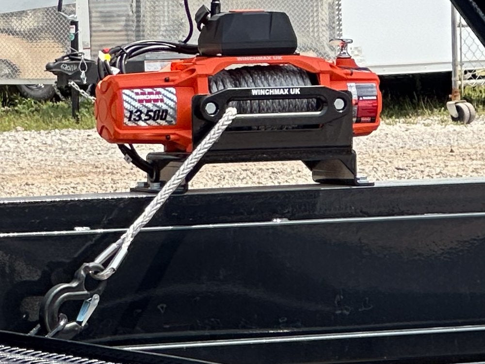 36' Gooseneck Mesh Deck (2) 8k Axles - 12k GVWR Derated- 14 Ply Tires w/Spare - 10' Aluminum Ramps - - Two Car Hauler/Multi Car Haulers - Stryker Dealership Group