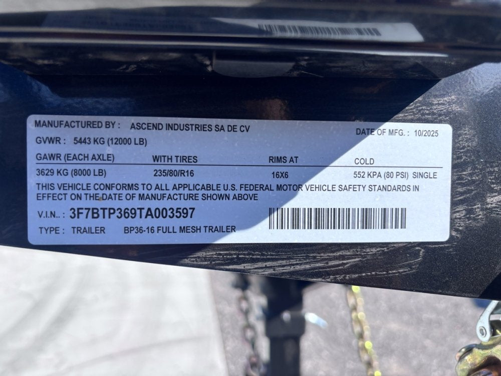 36' Gooseneck Mesh Deck (2) 8k Axles - 12k GVWR Derated- 14 Ply Tires w/Spare - 10' Aluminum Ramps - - Two Car Hauler/Multi Car Haulers - Stryker Dealership Group