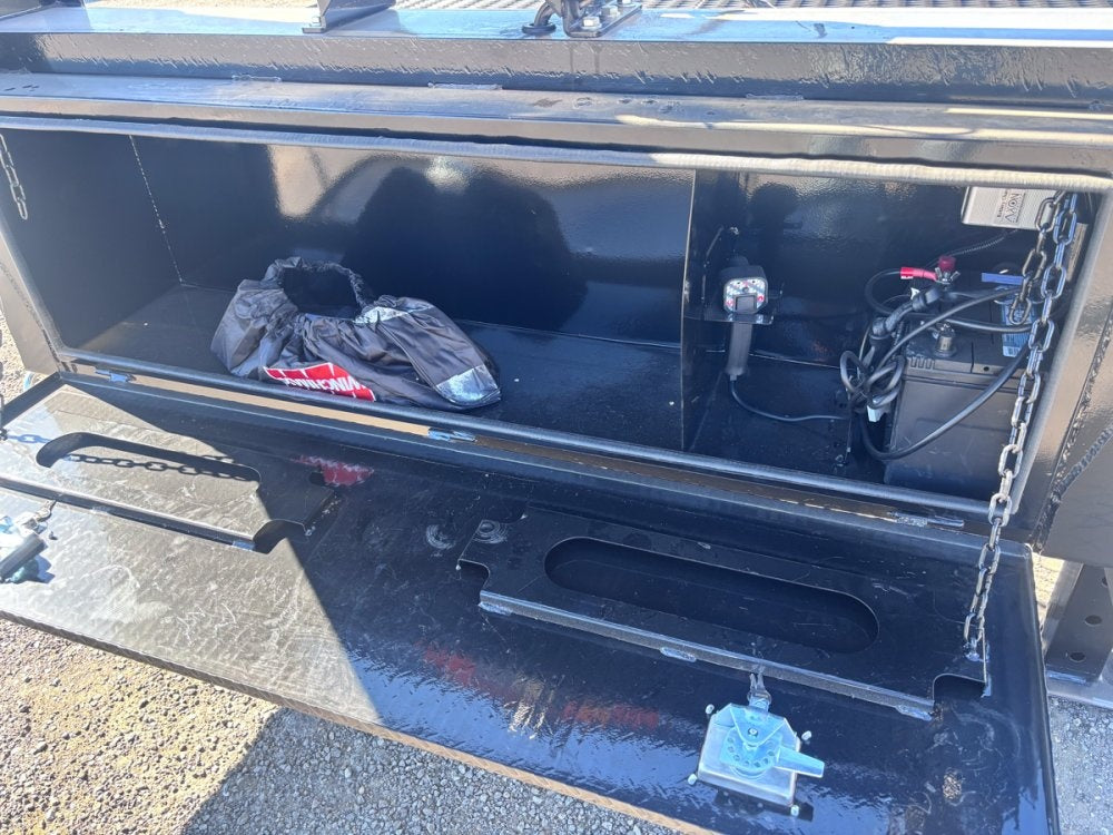 36' Gooseneck Mesh Deck (2) 8k Axles - 12k GVWR Derated- 14 Ply Tires w/Spare - 10' Aluminum Ramps - - Two Car Hauler/Multi Car Haulers - Stryker Dealership Group