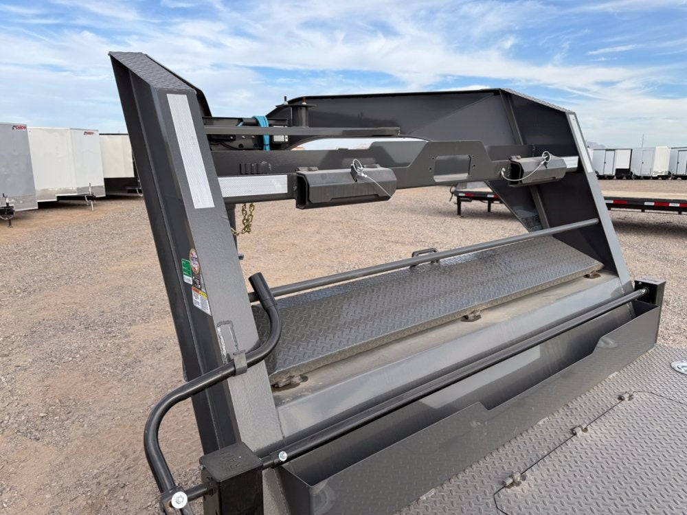 38' EWZ Gooseneck Equipment Hauler 8k Axles - Mega Ramps - Equipment Trailers - Stryker Dealership Group