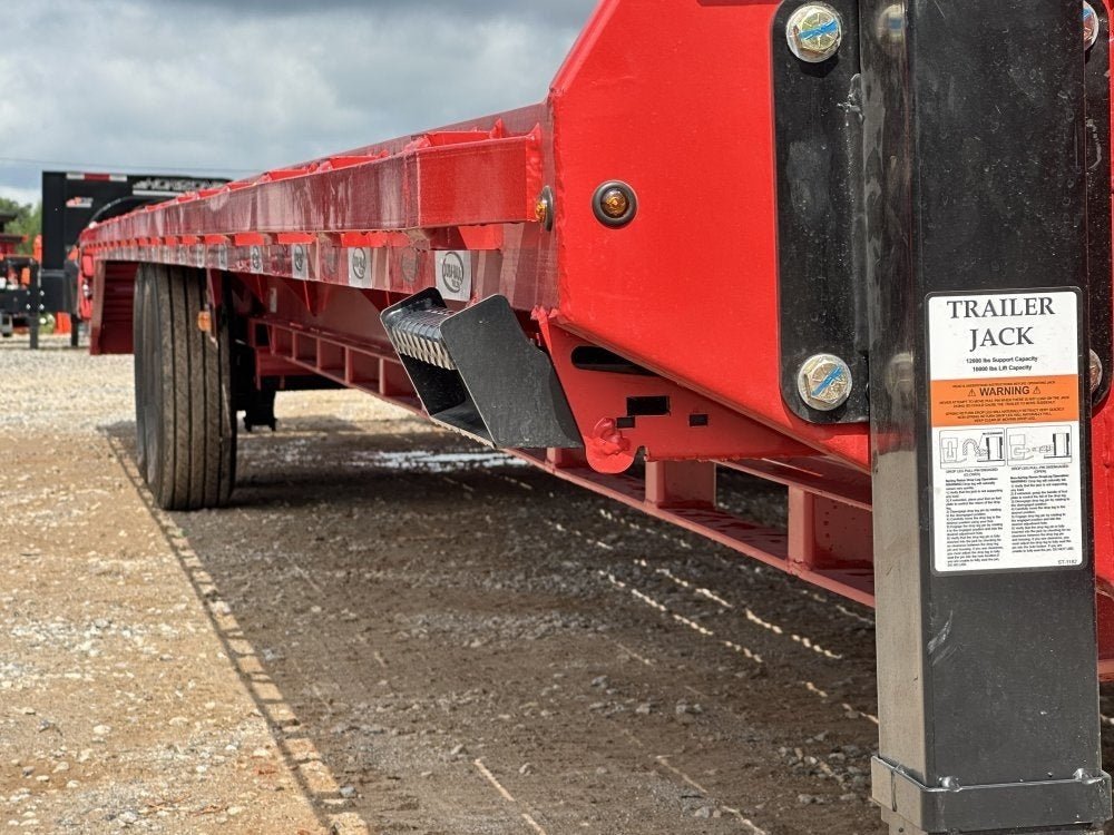 40' DKO Gooseneck Deckover 35' + 5' Mega Ramps (2) 7K Axles 010746 - Stryker Dealership Group