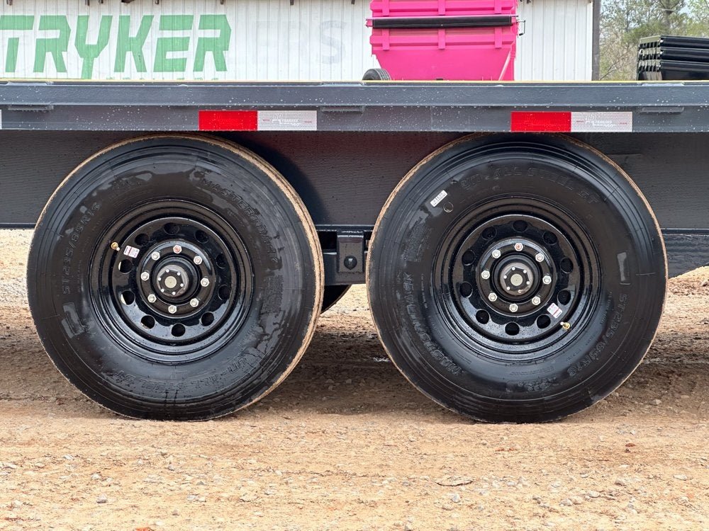 40' HD Gooseneck (2) 8k Axles Mega 16k GVWR 14ply Tires 001552 - Stryker Dealership Group