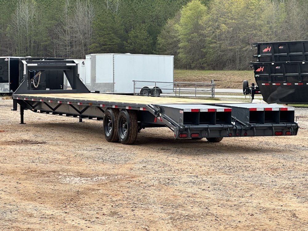 40' HD Gooseneck (2) 8k Axles Mega 16k GVWR 14ply Tires 001552 - Stryker Dealership Group