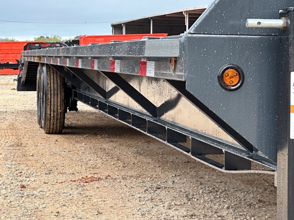 40' HD Gooseneck (2) 8k Axles Mega 16k GVWR 14ply Tires 1552 - Stryker Dealership Group