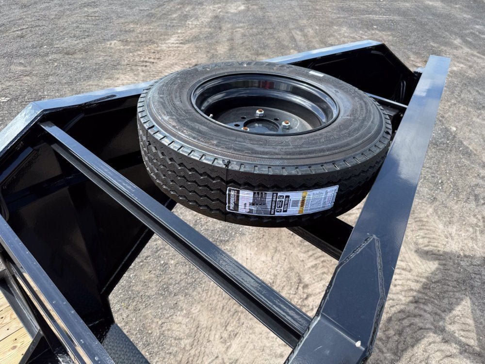 40' Hotshot Elite Gooseneck SD 10k Axles - Derated 12k GVWR - 18ply Tires & Spare & 10' Aluminum Ram 003208 - Stryker Dealership Group