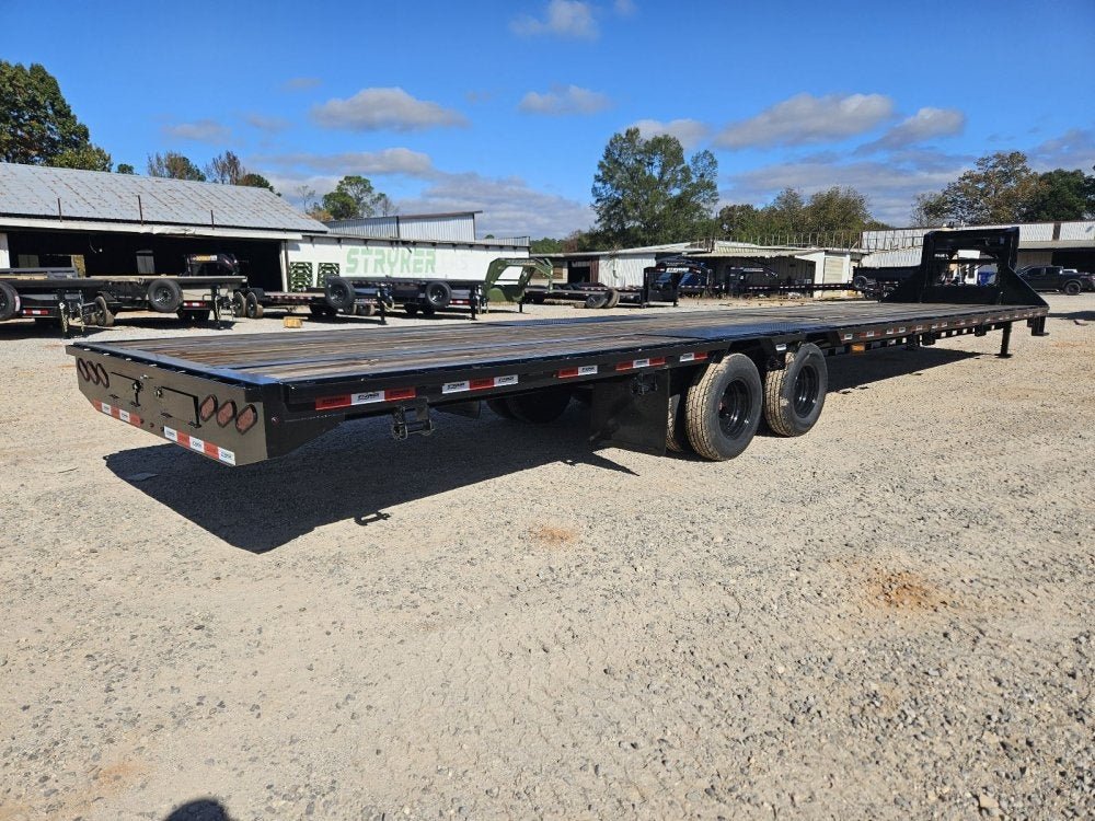 40' Stryker Gooseneck (2) 12K Axles Straight Deck Dual Wheels 3654 - Stryker Dealership Group
