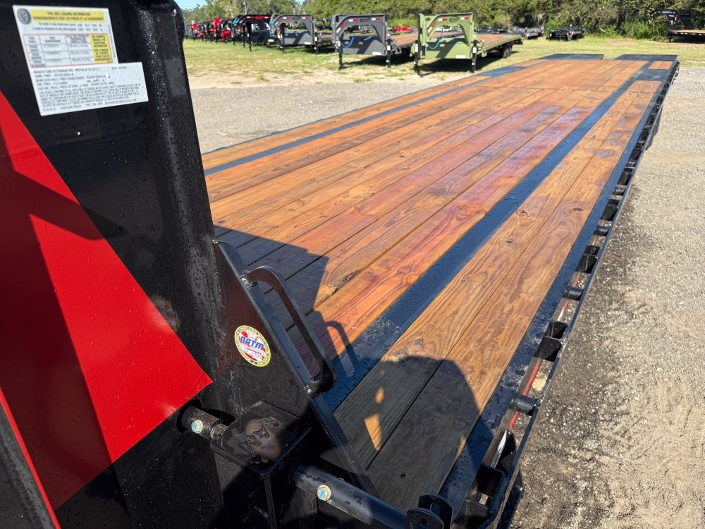 40' DKO Gooseneck Deckover 35' + 5' Mega Ramps (2) 10K Axles - Hotshot Non-CDL/DO 10K MR SS - Stryker Dealership Group