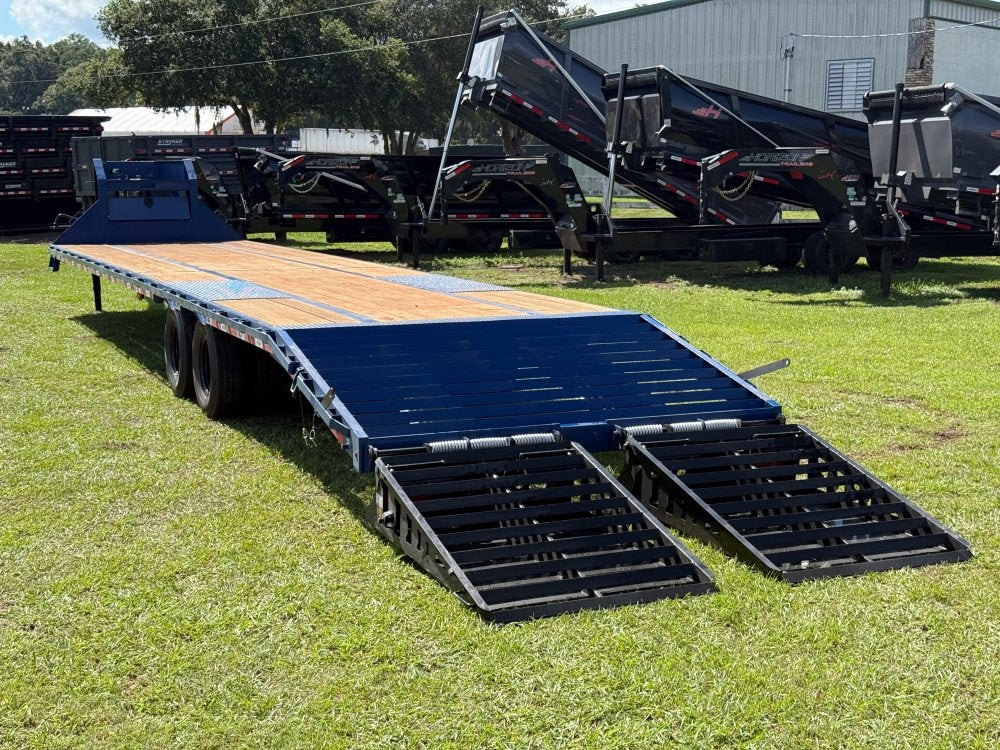 40' DKO Gooseneck Deckover 35' + 5' Mega Ramps (2) 10K Axles Dual Wheel - Heavy Duty Deckover/DO 10K MR DW - Stryker Dealership Group
