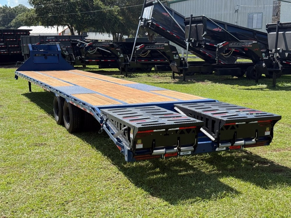 40' DKO Gooseneck Deckover 35' + 5' Mega Ramps (2) 10K Axles Dual Wheel - Heavy Duty Deckover/DO 10K MR DW - Stryker Dealership Group