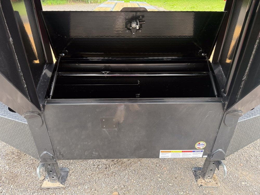 40' DKO Gooseneck Deckover 35' + 5' Mega Ramps (2) 12K Axles - Dual Wheel Deckover/DO 12K MR - Stryker Dealership Group