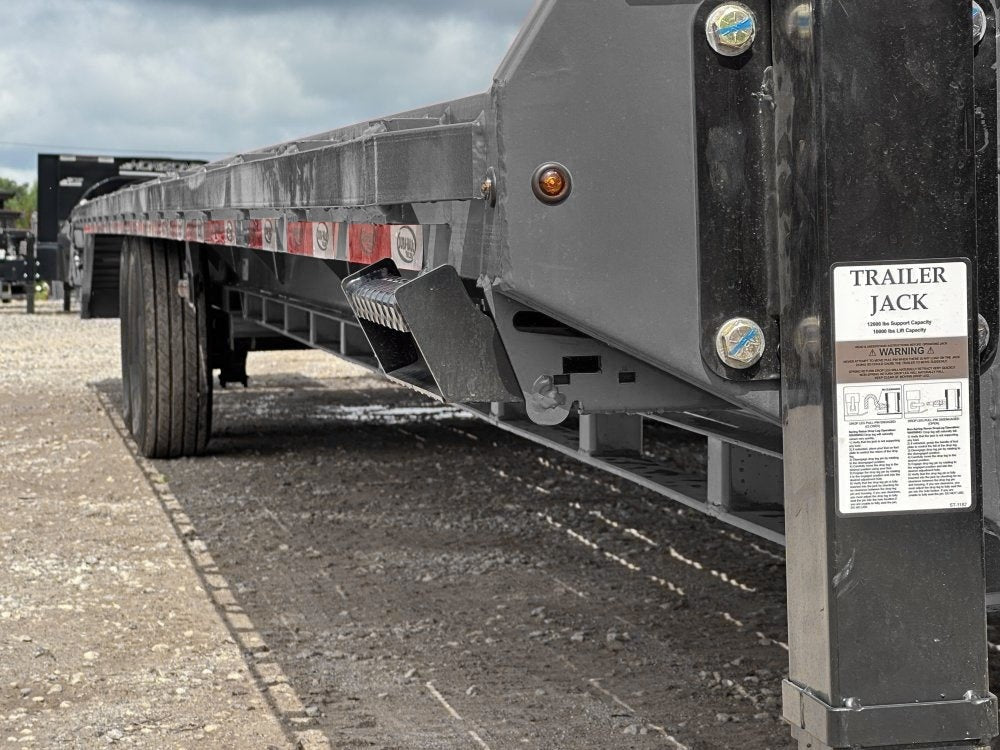 40' DKO Gooseneck Deckover 35' + 5' Mega Ramps (2) 8K Axles - Hotshot Non-CDL/DO 8K MR - Stryker Dealership Group