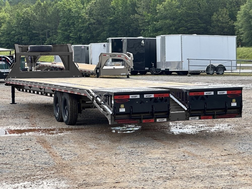 40' DKO Gooseneck Deckover 35' + 5' Mega Ramps (2) 8K Axles - Hotshot Non-CDL/DO 8K MR - Stryker Dealership Group