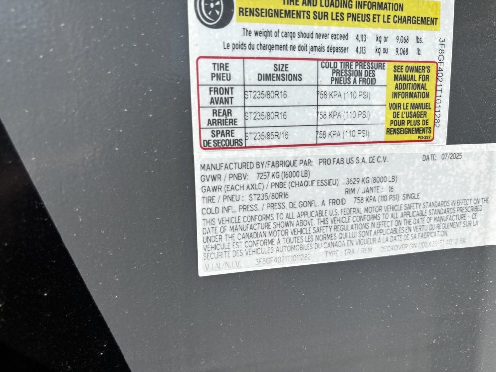 40' DKO Gooseneck Deckover 35' + 5' Mega Ramps (2) 8K Axles - Hotshot Non-CDL/DO 8K MR - Stryker Dealership Group