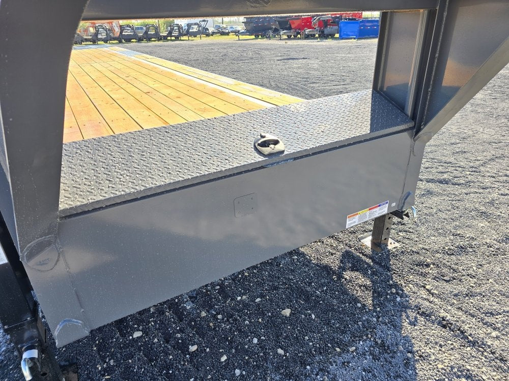 40' DKO Gooseneck Deckover 35' + 5' Mega Ramps (2) 8K Axles - Hotshot Non-CDL/DO 8K MR - Stryker Dealership Group